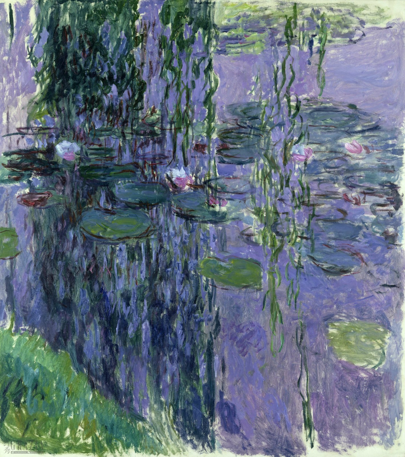 Claude Monet, Nymphéas, 1916 – 1919.jpg