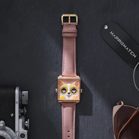 粉红Wink甜蜜发射 Happie Watch小怪兽腕表七夕限量版粉色柯基Candi限时开售