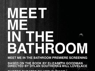 HEDI SLIMANE与《Meet Me in the Bathroom》联袂推出音乐海报