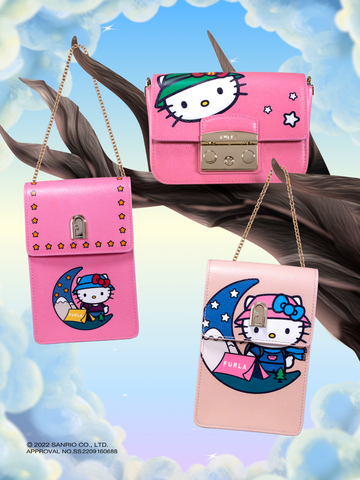 FURLA宣布与SANRIO联袂推出全新“HELLO KITTY 徒步”胶囊系列