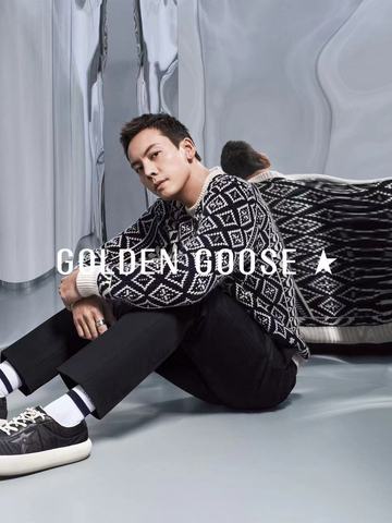 Golden Goose 品牌全球代言人陈伟霆出镜演绎全新Space-Star品牌大片