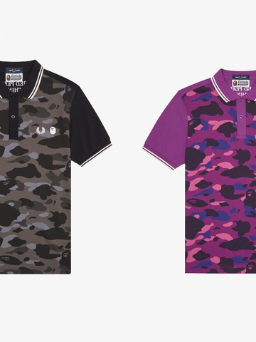 Fred Perry x A Bathing Ape® 全新合作系列