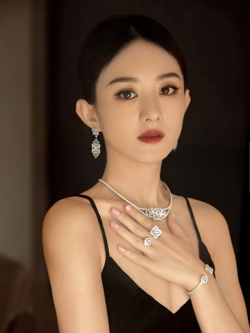 热爱为引  璀璨同行 赵丽颖成为 De Beers Jewellers 戴比尔斯全新品牌代言人