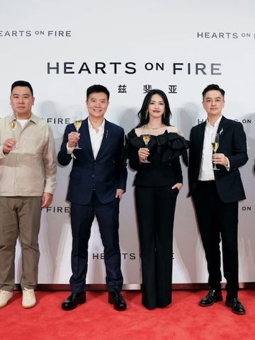 HEARTS ON FIRE赫兹斐亚 “璀璨时光”限时展闪耀揭幕