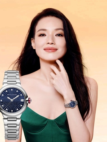 最好的时光 始终闪耀 BVLGARI宝格丽全球品牌代言人舒淇演绎 全新LVCEA系列腕表