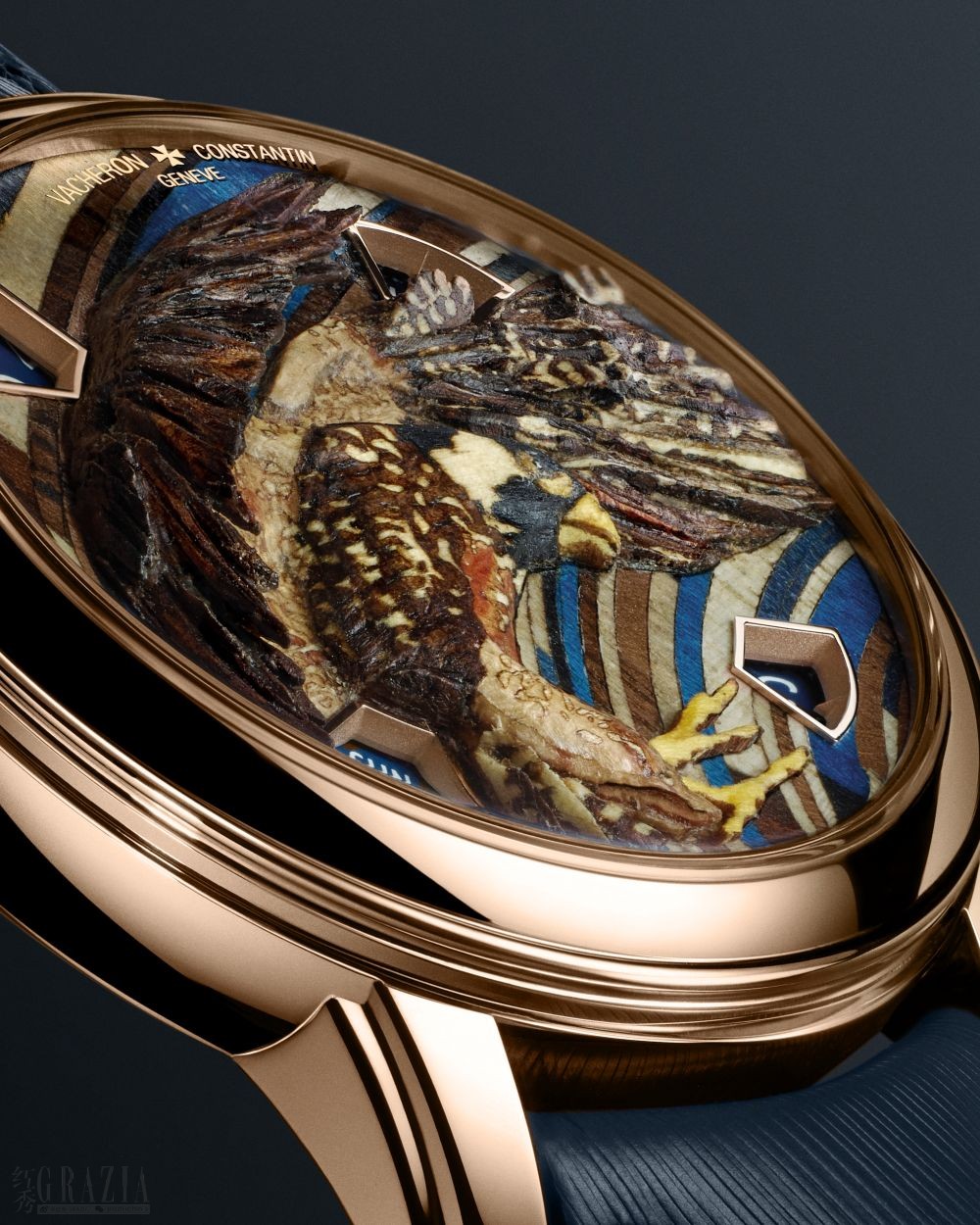 Métiers d’Art艺术大师系列致敬动物王国腕表–木镶鹰翼_场景图_04.jpg