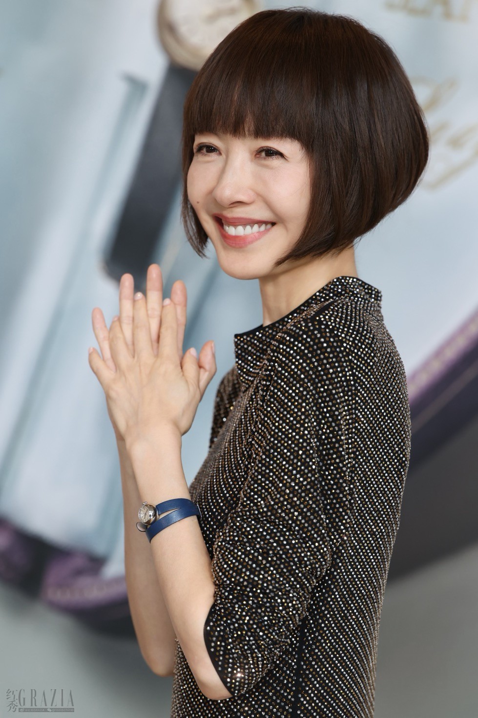 5、宝珀品牌挚友鲁豫佩戴Blancpain Lady B 小金球腕表.jpg
