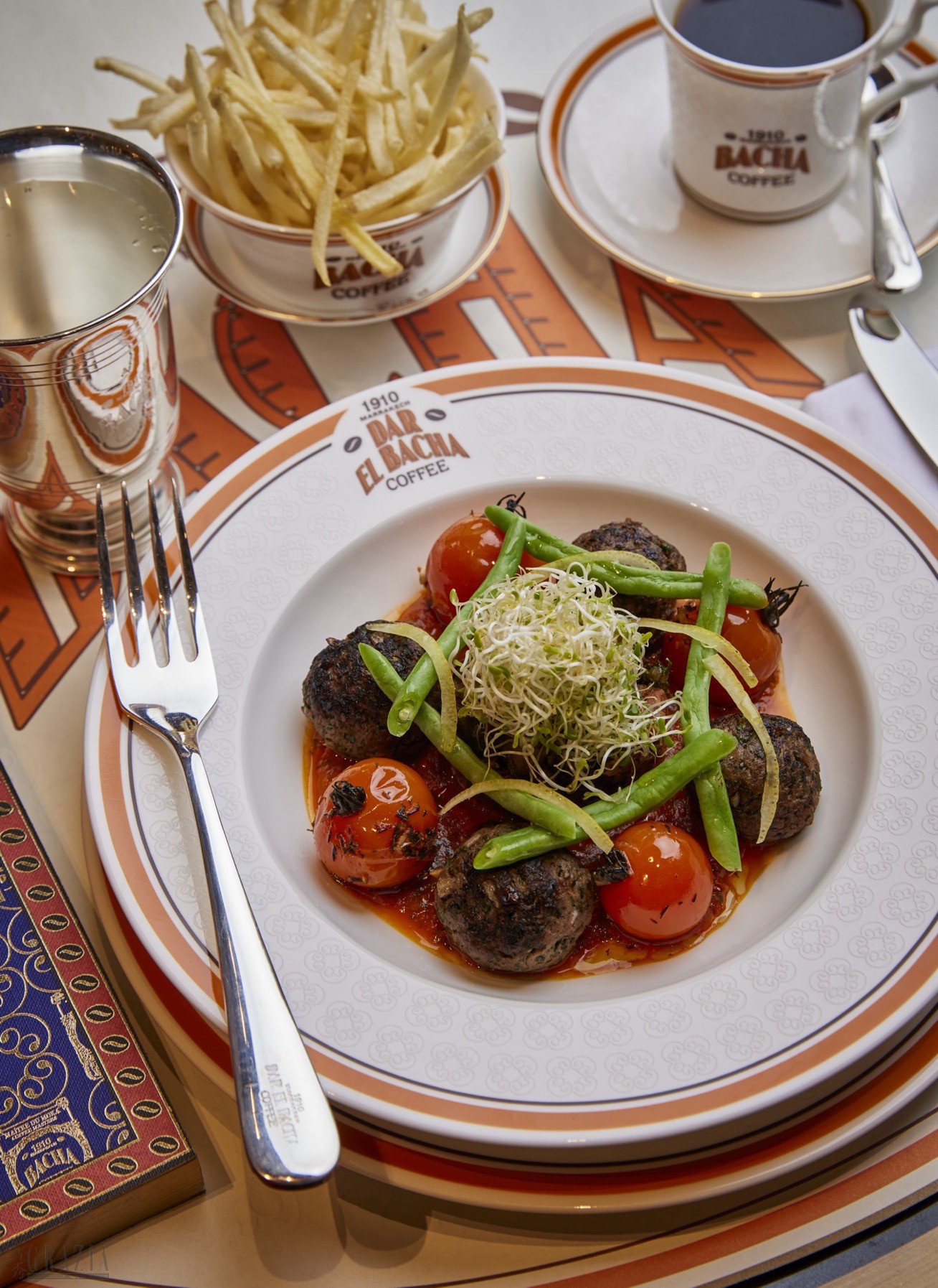 tvhon20260929215436.jpg Bacha Coffee - Meat - Our Traditional Moroccan Kefta Meatballs, Gravy, Straw Potato Fries (2).jpg