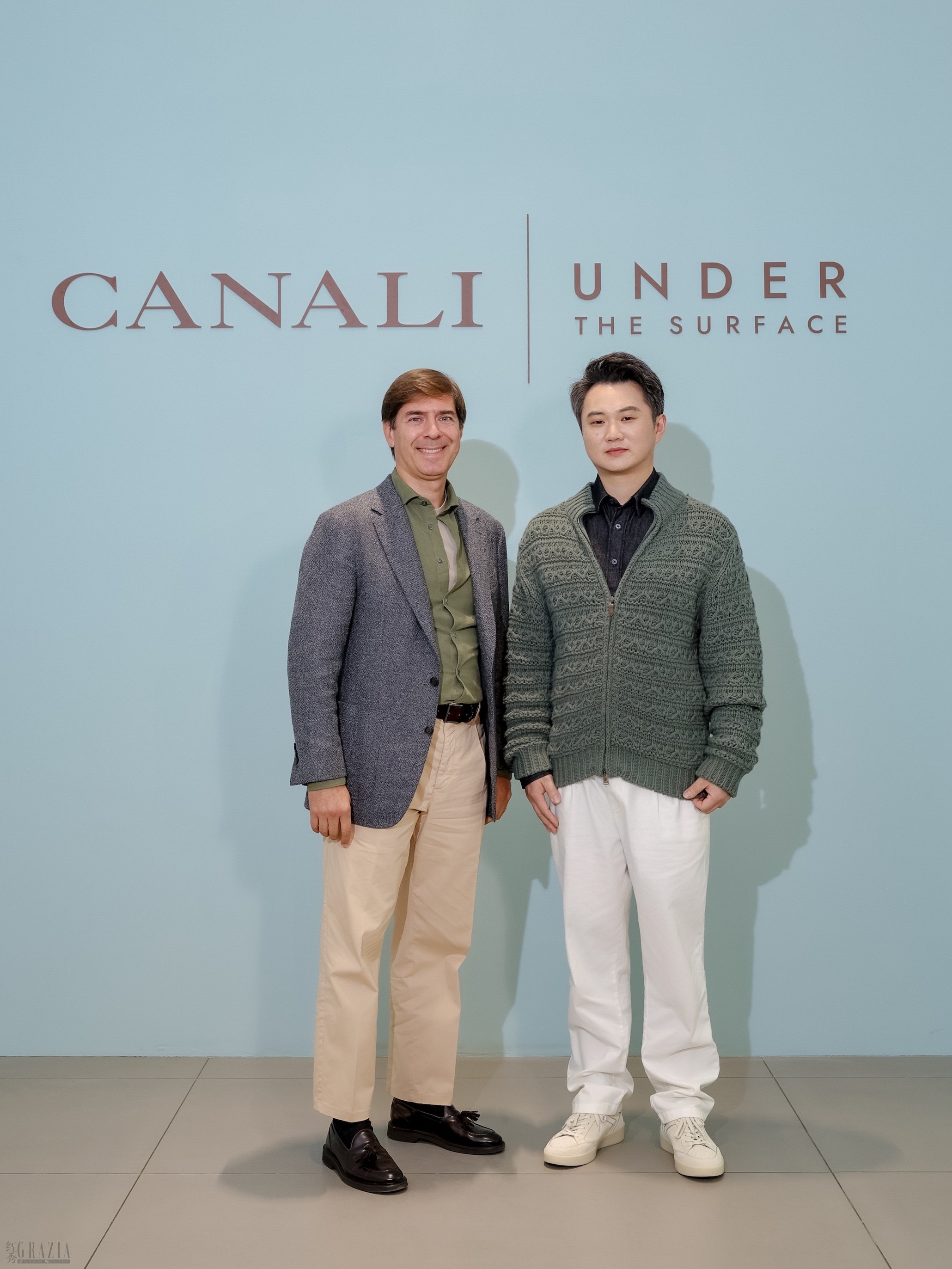 03 （从左至右）CANALI 主席兼首席执行官 Stefano Canali、艺术家钱利淮.jpg